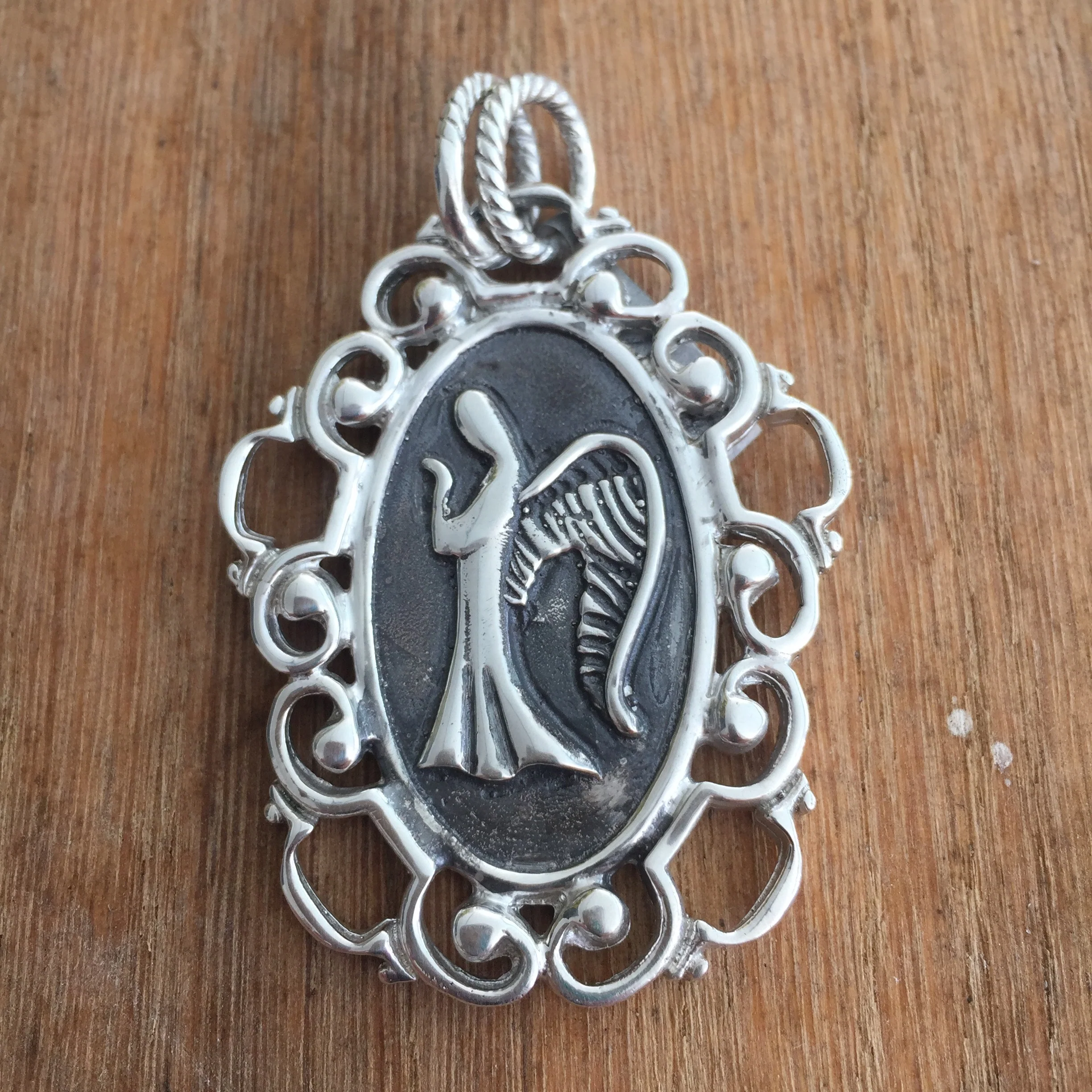 Arabesque Guardian Angel Pendant - Image 3