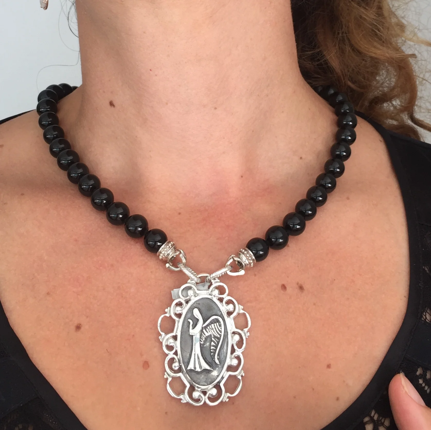 Arabesque Guardian Angel Pendant - Image 5