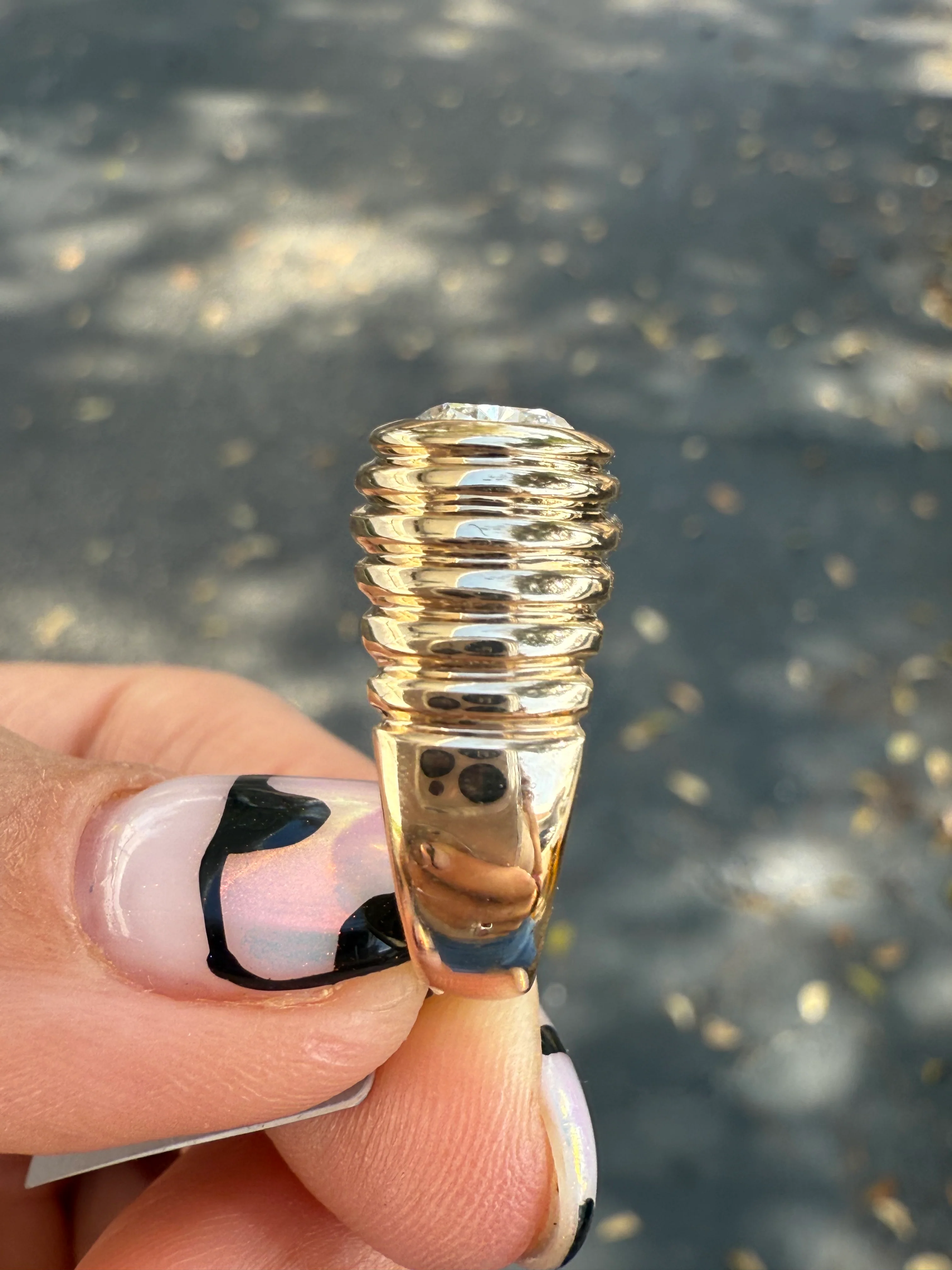 The 1990 Pinky – 2ct Lab Diamond Power Ring - Image 4